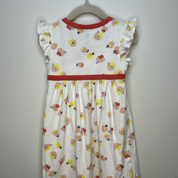 Tea Collection- Floral Ruffle Sleeve Dress - Picture 4 of 4